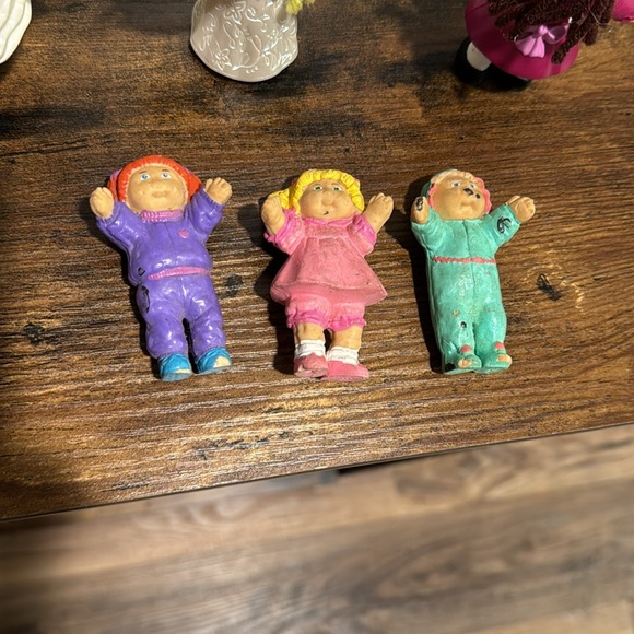 Cabbage Patch Kids PVC Yarn Hair Toddler Baby Dolls Vintage 1980-90s Lot - Picture 7 of 9